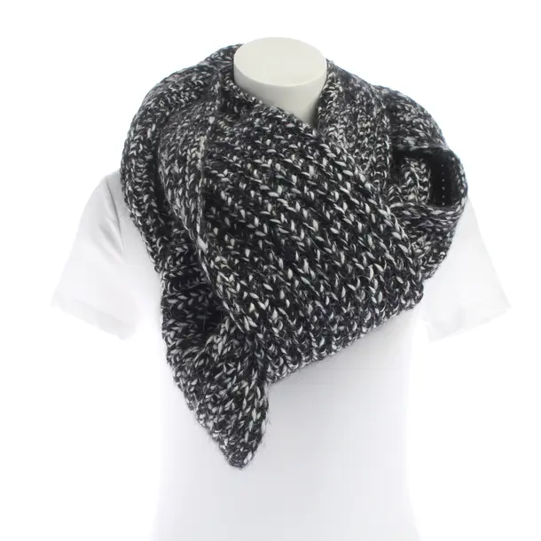 Sciarpa, in Nero, Cotone, Moncler