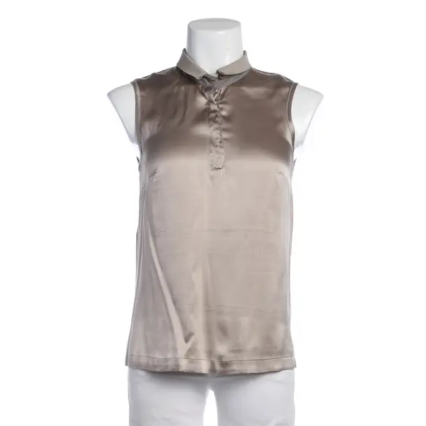 Bluse in Braun, Seide, Fabiana Filippi