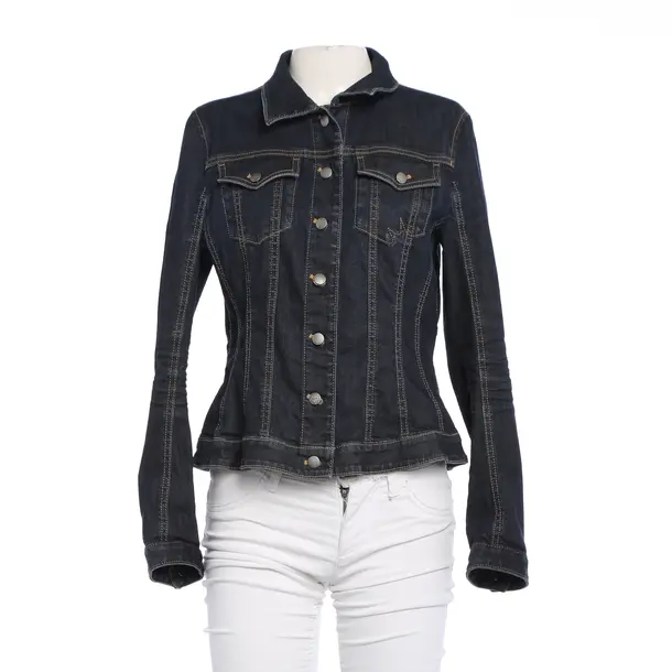 Summer Jacket in Blue, Cotton, Marc Cain