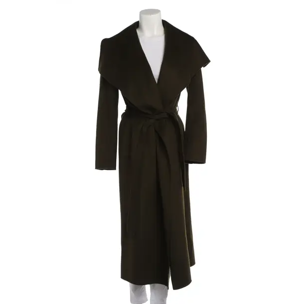 Mid-Season Coat in Green, Wool, Mackage