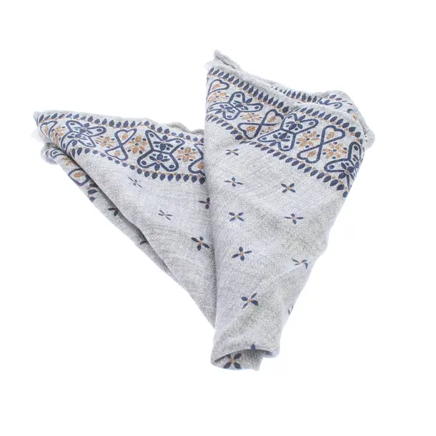 Shawl in Multicolored, Silk, Brunello Cucinelli