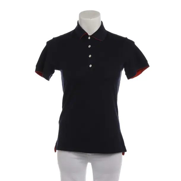 Poloshirt in Blau, Baumwolle, Hermès