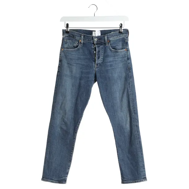 Straight Fit Jeans in Blue, Cotton, Citizens of Humanity