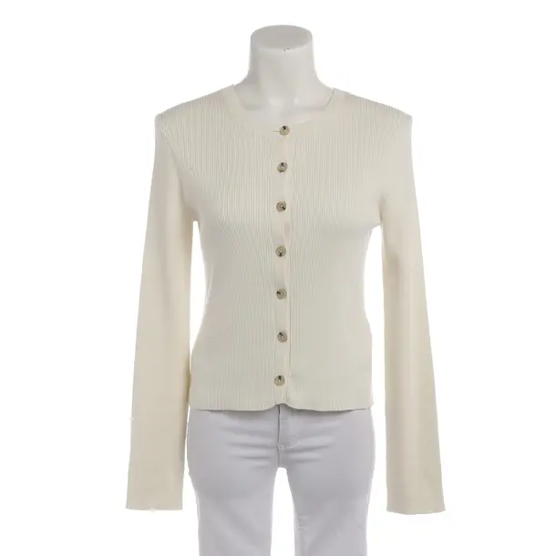 Strickjacke in Weiß, Baumwolle, Marc O'Polo