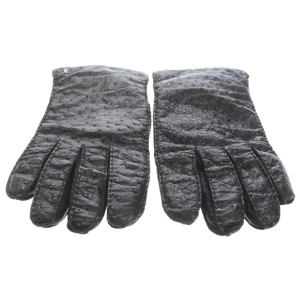 Handschuhe in Schwarz, Leder, Roeckl