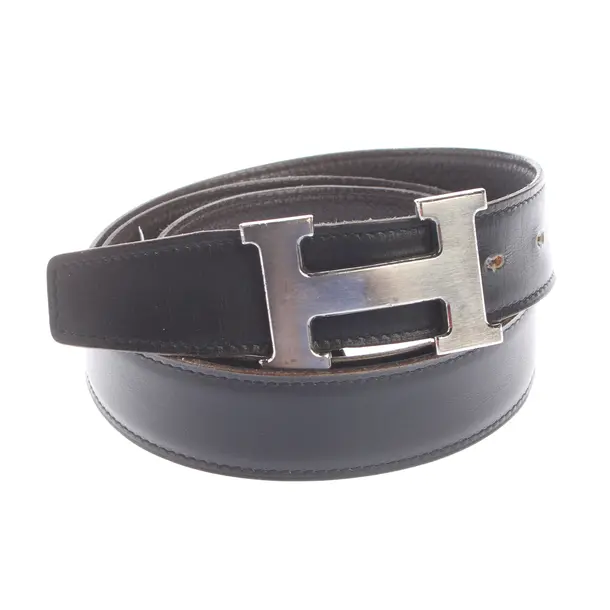 Gürtel in Schwarz, Leder, Hermès