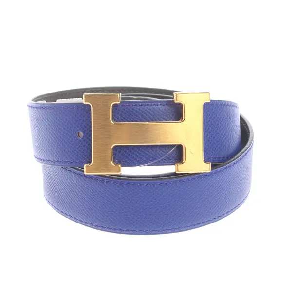Belt in Blue, Leather, Hermès