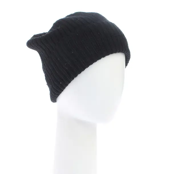 Mütze in Schwarz, Baumwolle, Marc Cain Sports
