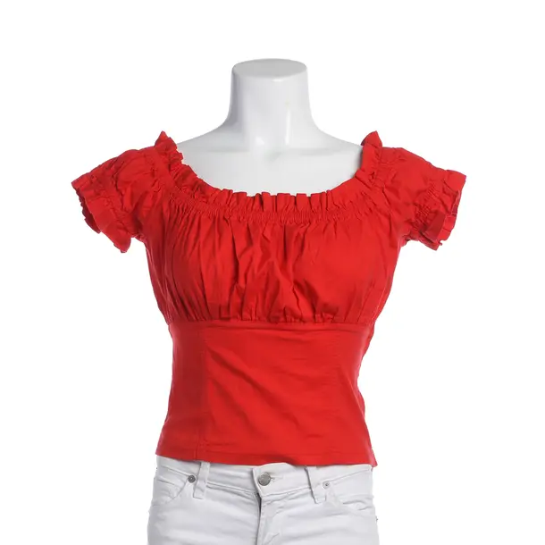 Blouse in Red, Cotton, Moschino