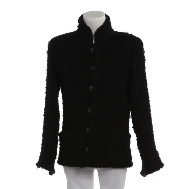 Mid-Season Jacket in Black, Acrylic, Chanel