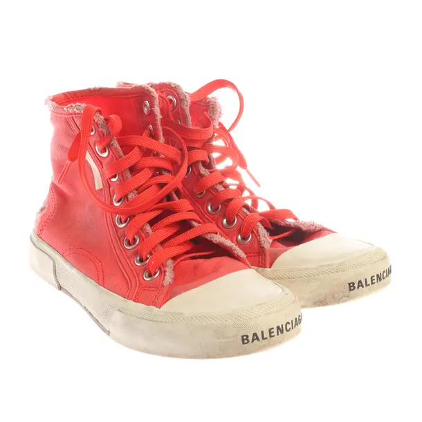 High-Top Sneakers in Red, , Balenciaga