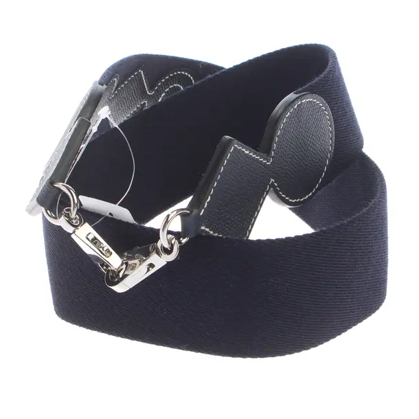 Shoulder Strap, in Navy, Cotton, Hermès