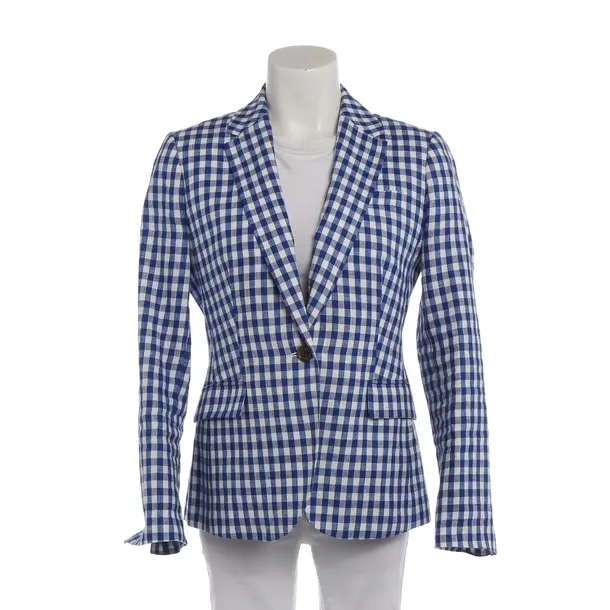 Blazer in Blue, Linen, J.CREW
