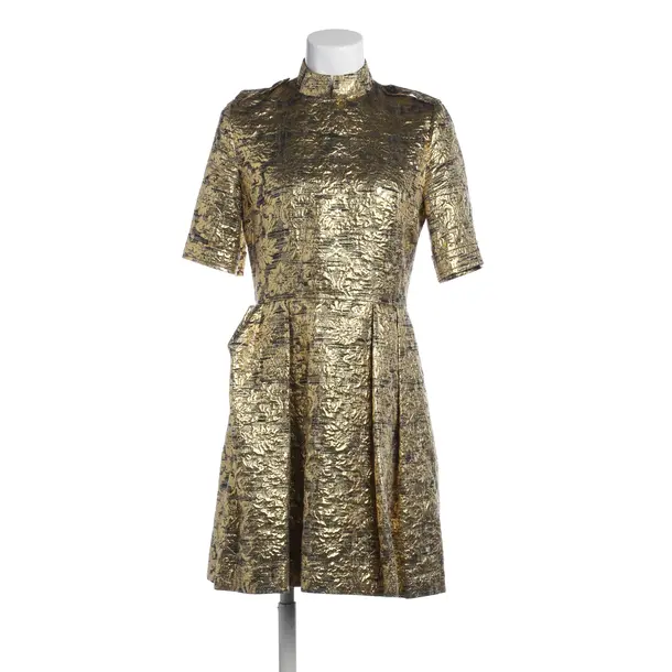 Cocktailkleid in Metallic, Baumwolle, Mulberry