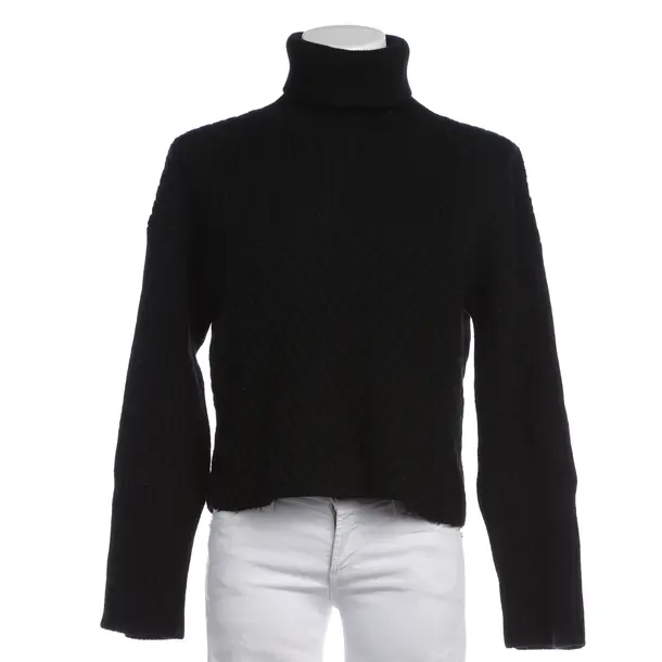 Wool Jumper in Black, Wool, Riani