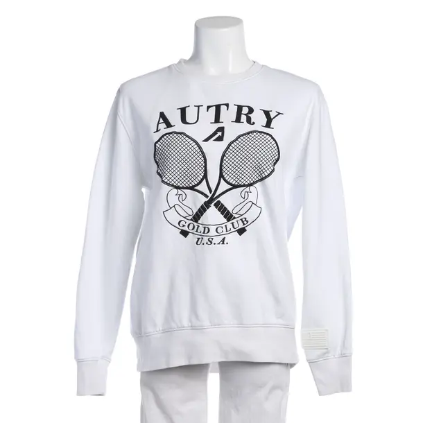 Sweatshirt in Weiß, Baumwolle, Autry