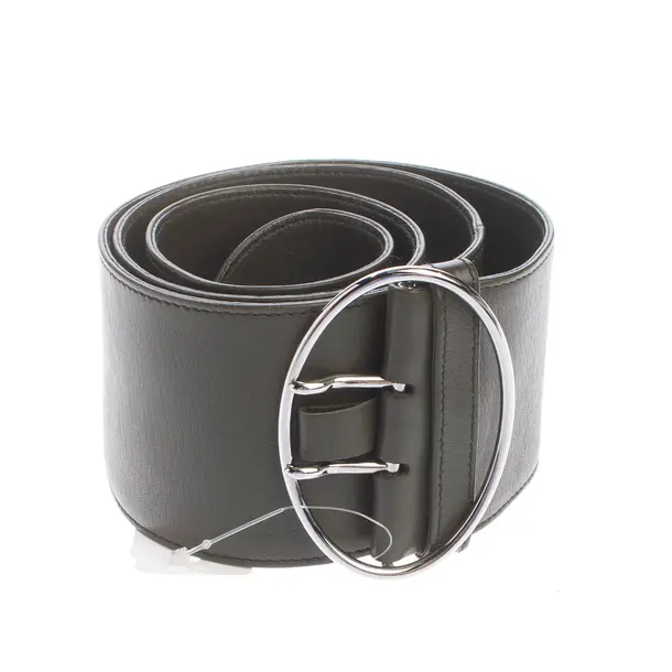 Belt in Green, Leather, Prada