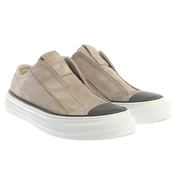 Sneakers in Brown, , Brunello Cucinelli