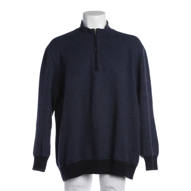 Pullover, in Navy, Kaschmir, Loro Piana