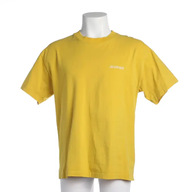 T-Shirt in Yellow, Cotton, Jacquemus
