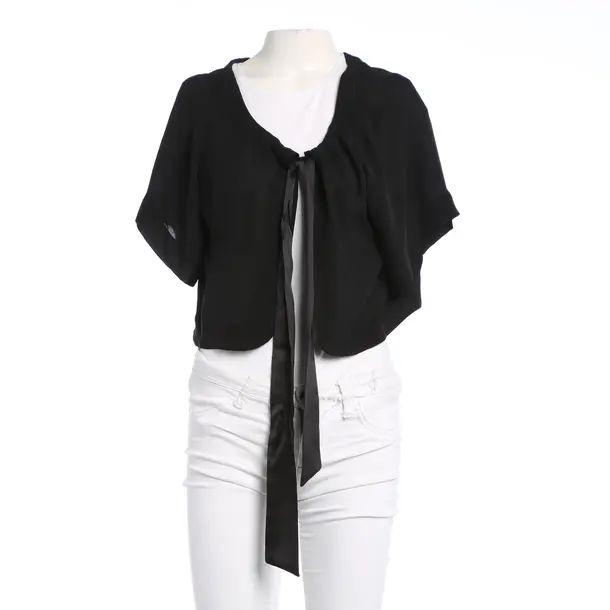 Blouse, in Black, Silk, Riani