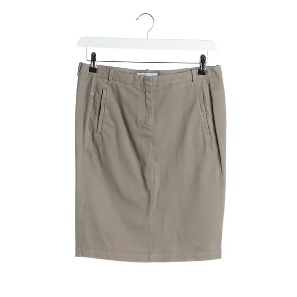 Skirt in Gray, Cotton, Fabiana Filippi