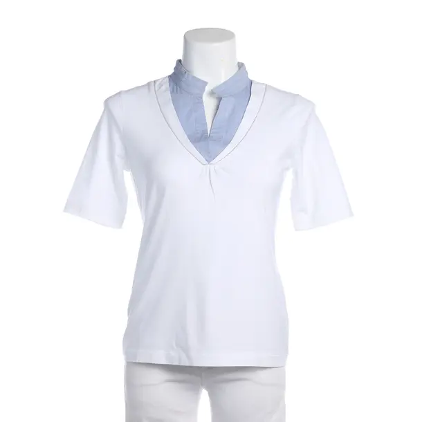 Shirt in White, Cotton, Fabiana Filippi