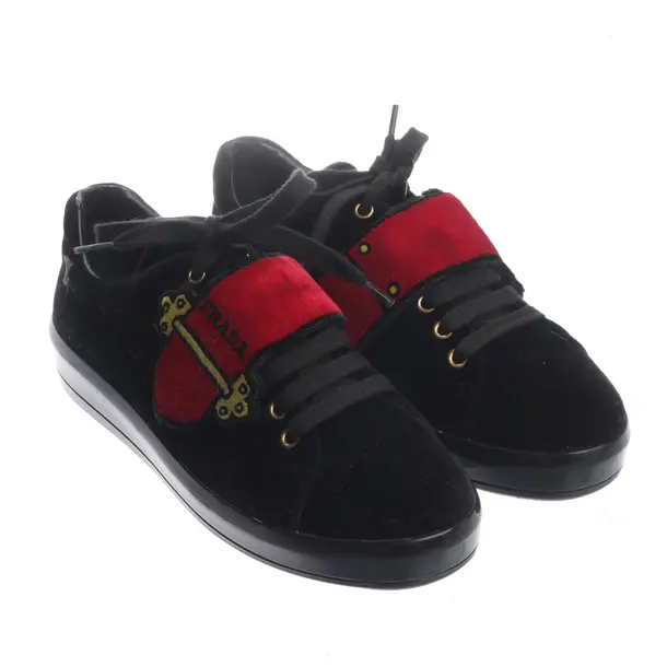 Sneakers in Black, , Prada