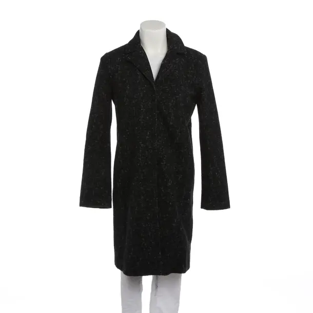Mid-Season Coat in Black, Wool, Max Mara