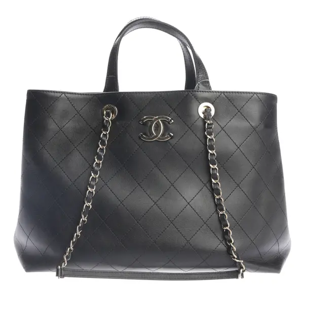 Borsetta, in Nero, Pelle, Chanel