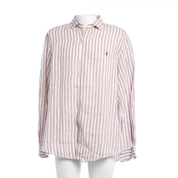 Camicia, in Bianco, Lino, Polo Ralph Lauren
