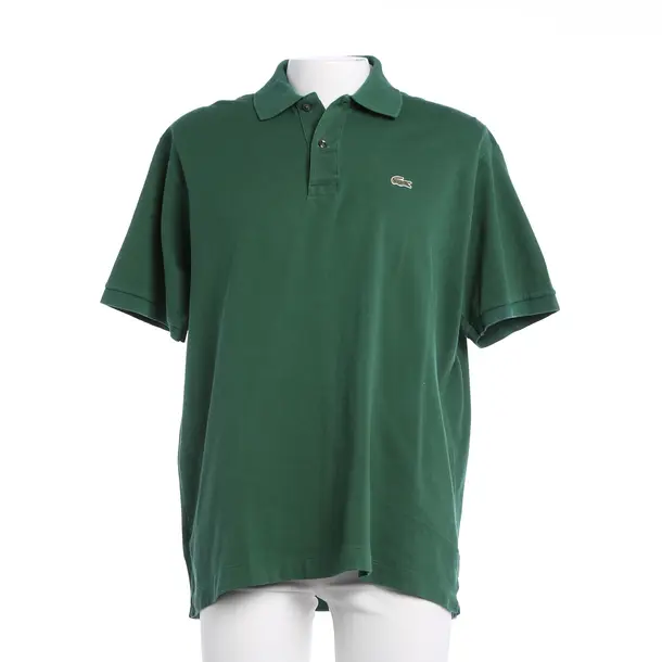 Poloshirt, in Grün, Baumwolle, Lacoste