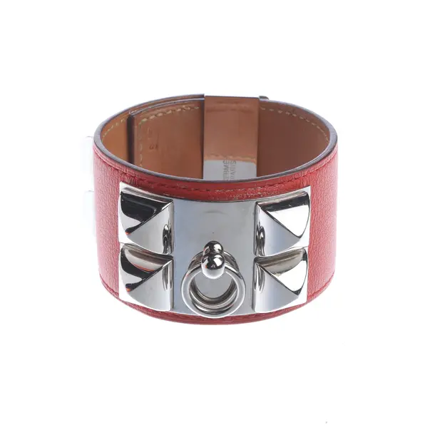 Armband, in Dunkelorange, Leder, Hermès