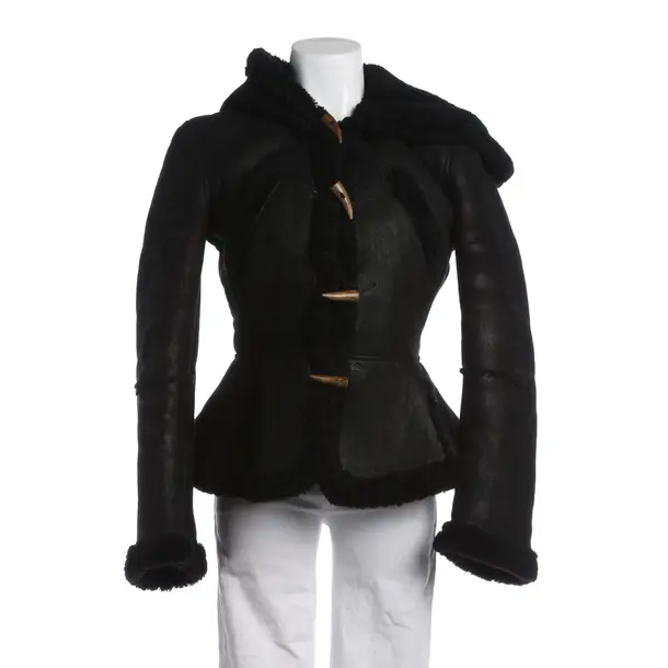 LeatherJacket, in Black, Leather, Alexander McQueen