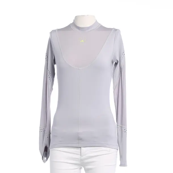 Long Sleeve Shirt in Purple, Polyester, Adidas by Stella McCartney