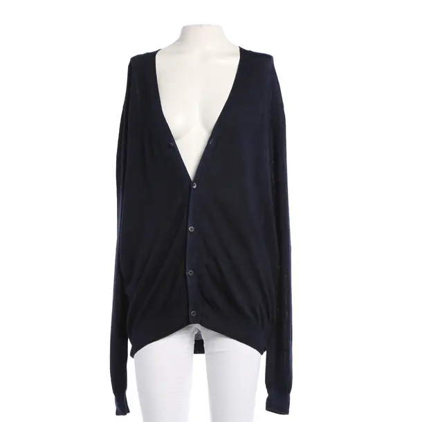 Cardigan in Blue, Cotton, Prada