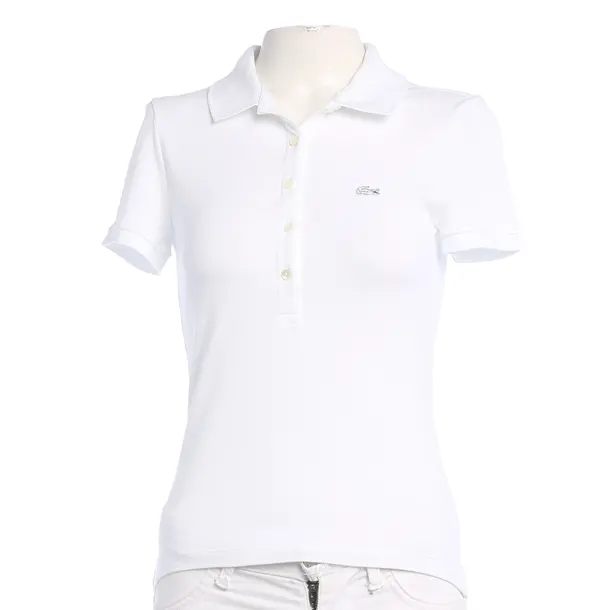 Polo Shirt in White, Cotton, Lacoste