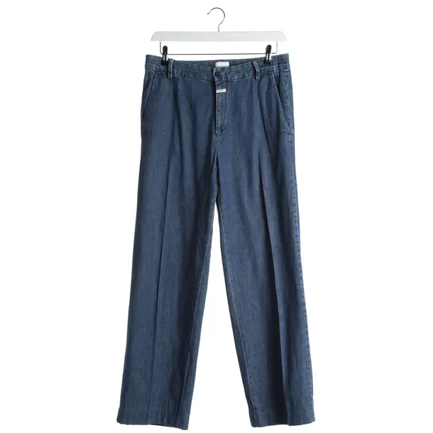 Jeans Straight Fit, in Blau, Baumwolle, Closed