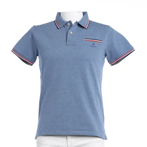 Polo Shirt in Blue, Cotton, Gant