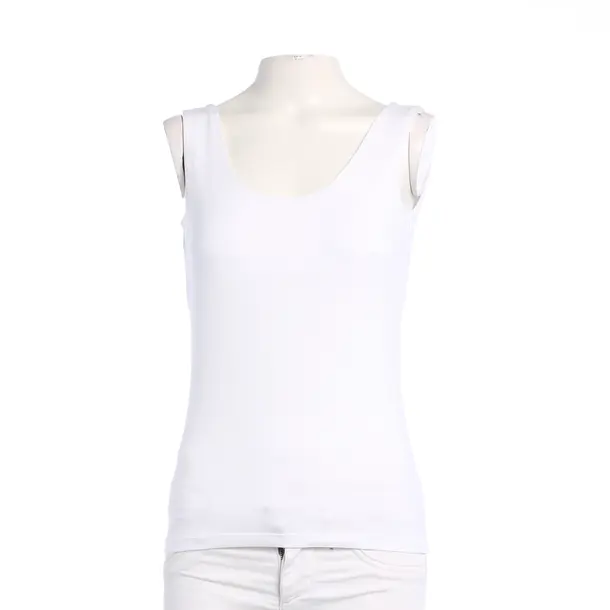 Top in White, Cotton, Max Mara