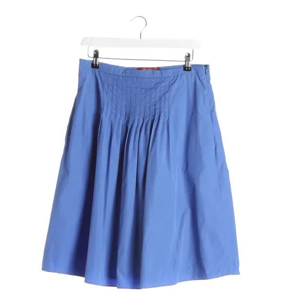 Rock, in Blau, Baumwolle, Max Mara