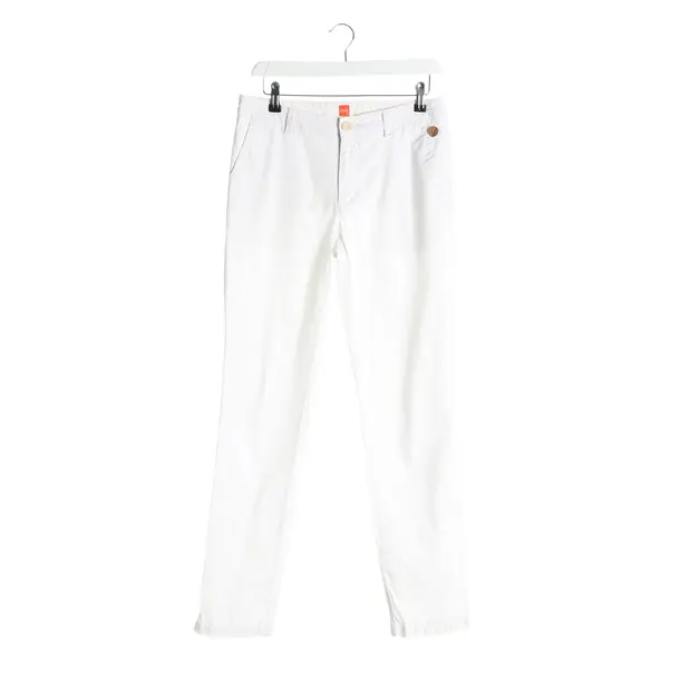 Pants, in White, Cotton, Hugo Boss Orange