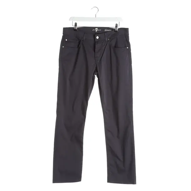 Hose, in Navy, Baumwolle, 7 for all mankind