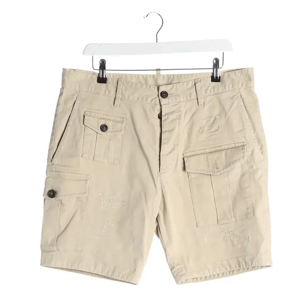 Shorts, in Beige, Baumwolle, Dsquared