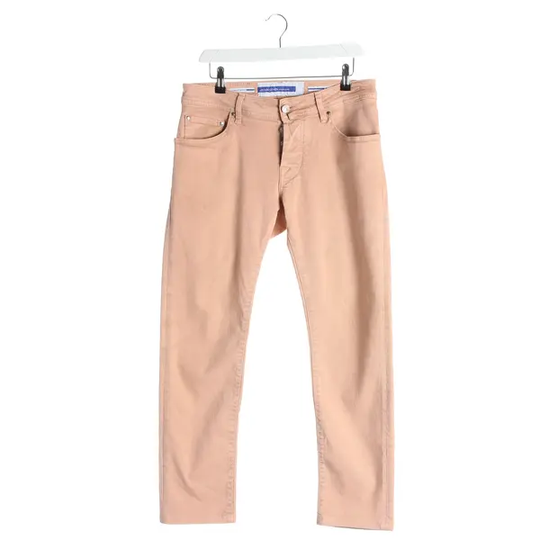 Skinny Jeans, in Peach, Cotton, Jacob Cohen