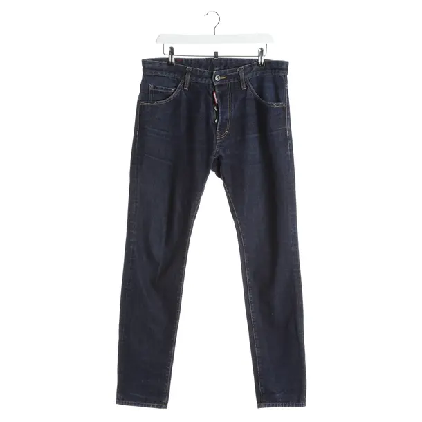 Jeans straight fit, in Blu, Cotone, Dsquared