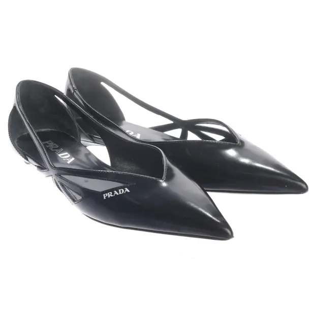 Ballerinas in Schwarz, , Prada