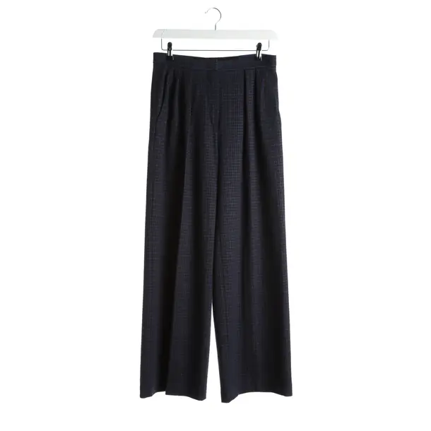 Pants in Blue, Viscose, Harris Wharf London