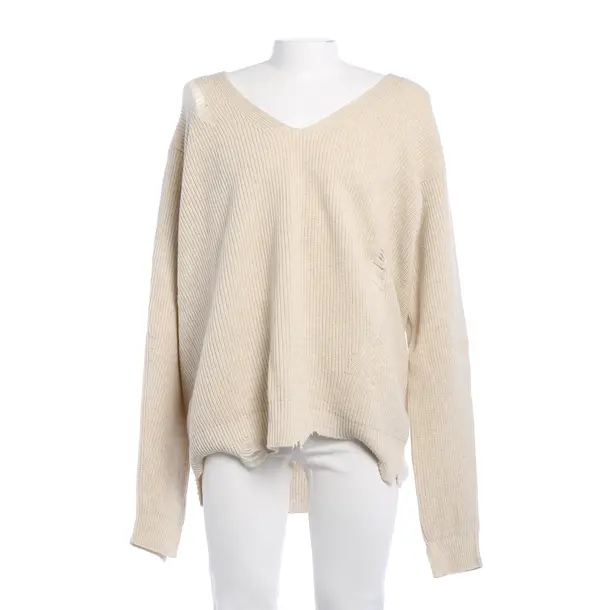 Pullover in Weiß, Wolle, Helmut Lang