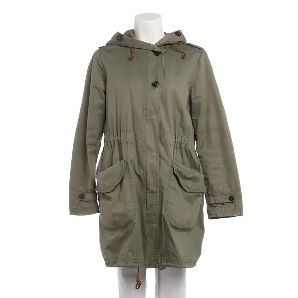 Cappotto mezza stagione, in Verde oliva, Cotone, Woolrich
